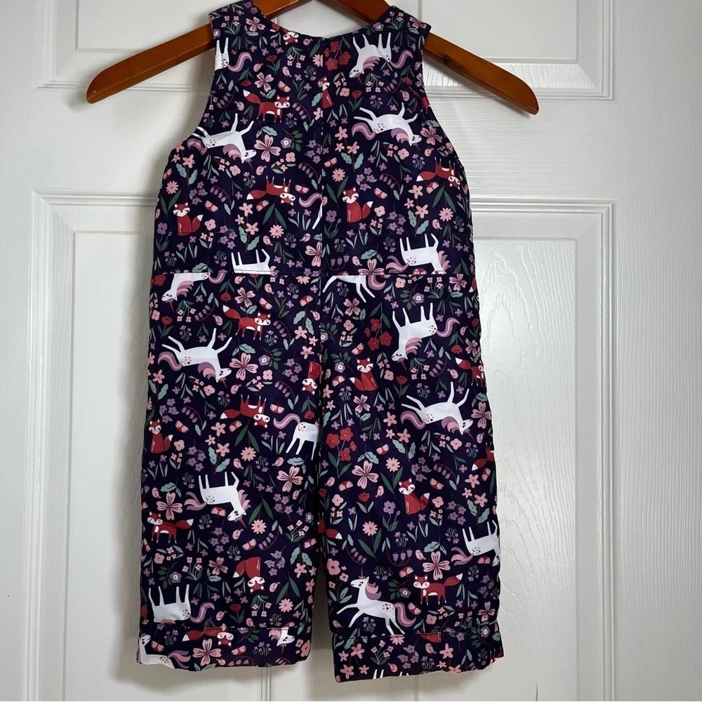 CHILDREN’S PLACE Unicorn Print Kids Snow Pants and Jacket Set Size 12-18 Months
